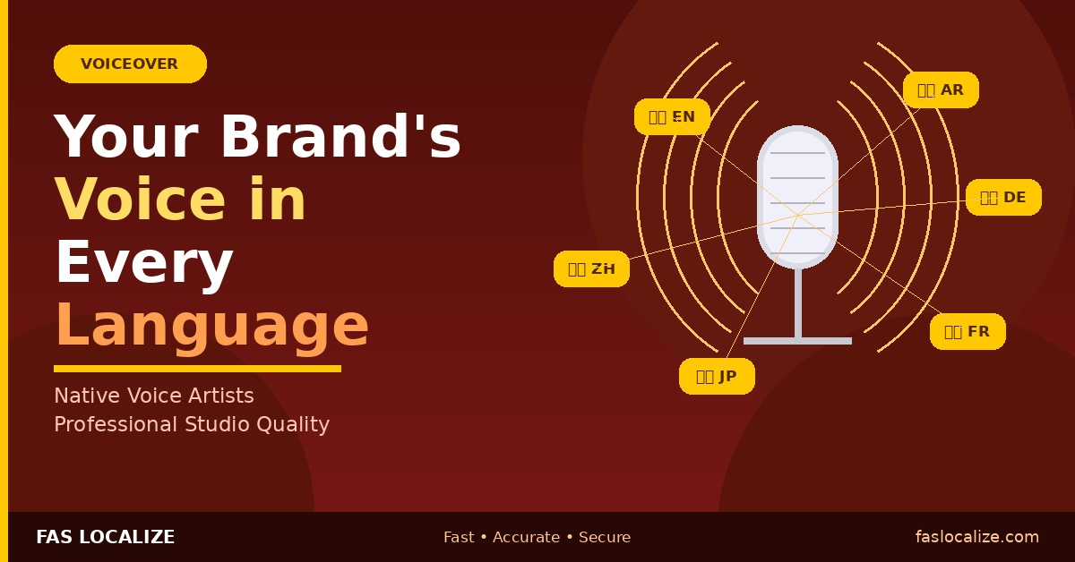 multilingual voiceover services