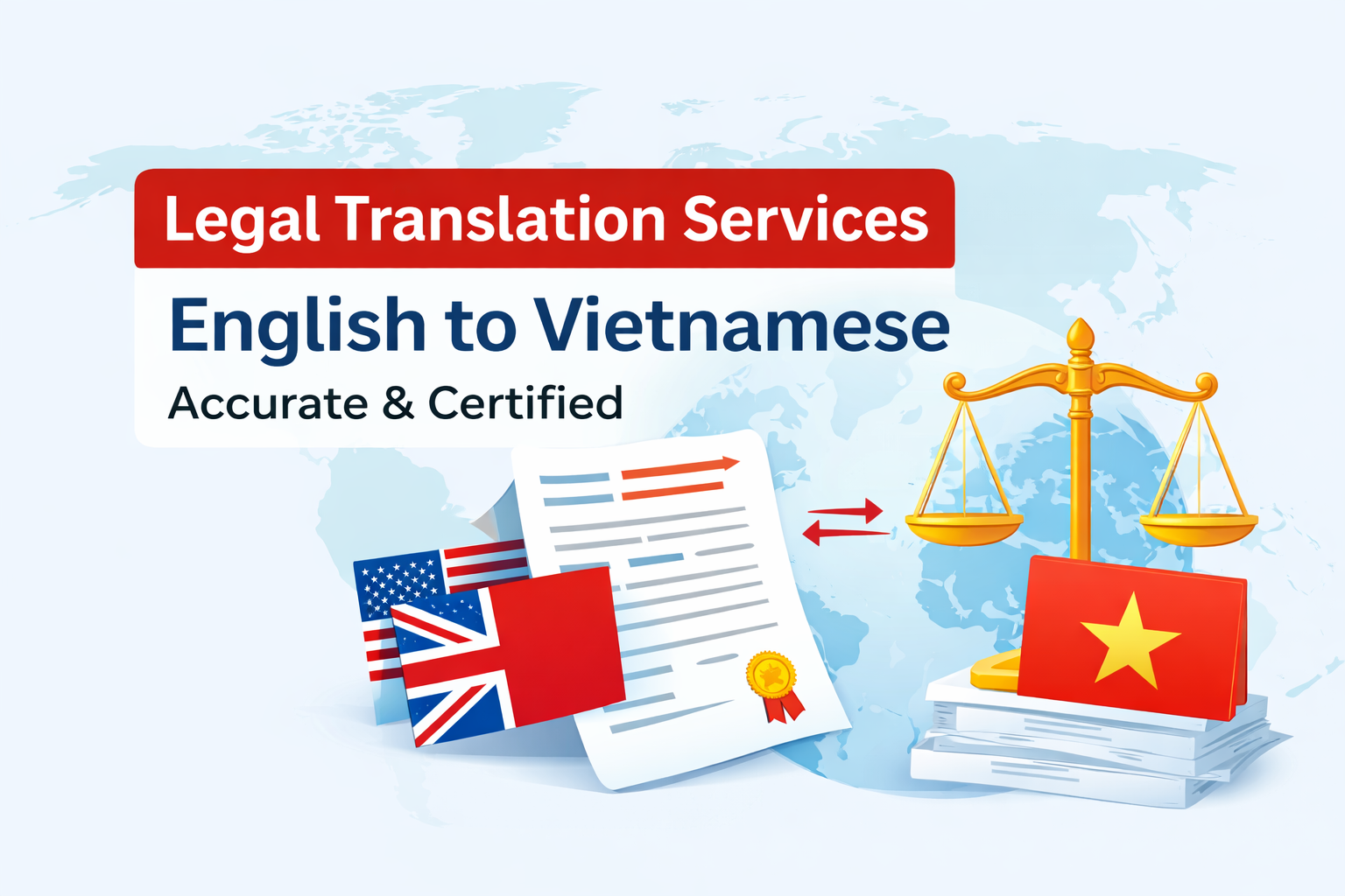 legal translation English to Vietnamese services
