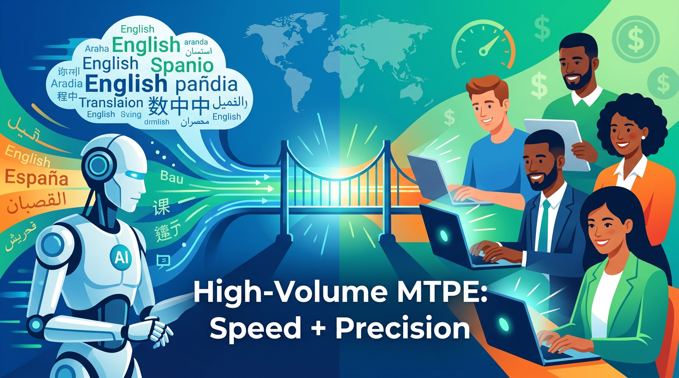High-Volume MTPE Services
