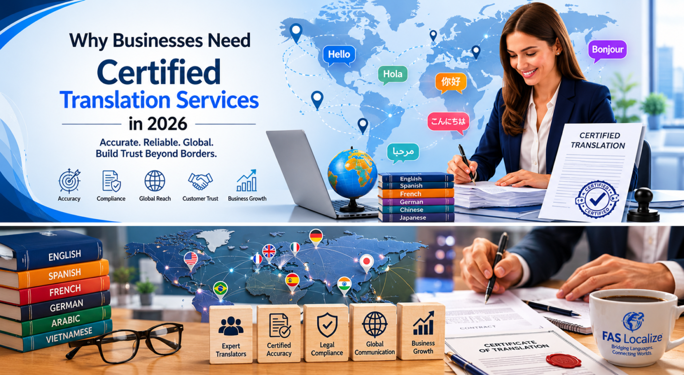 Certified Translation services 2026