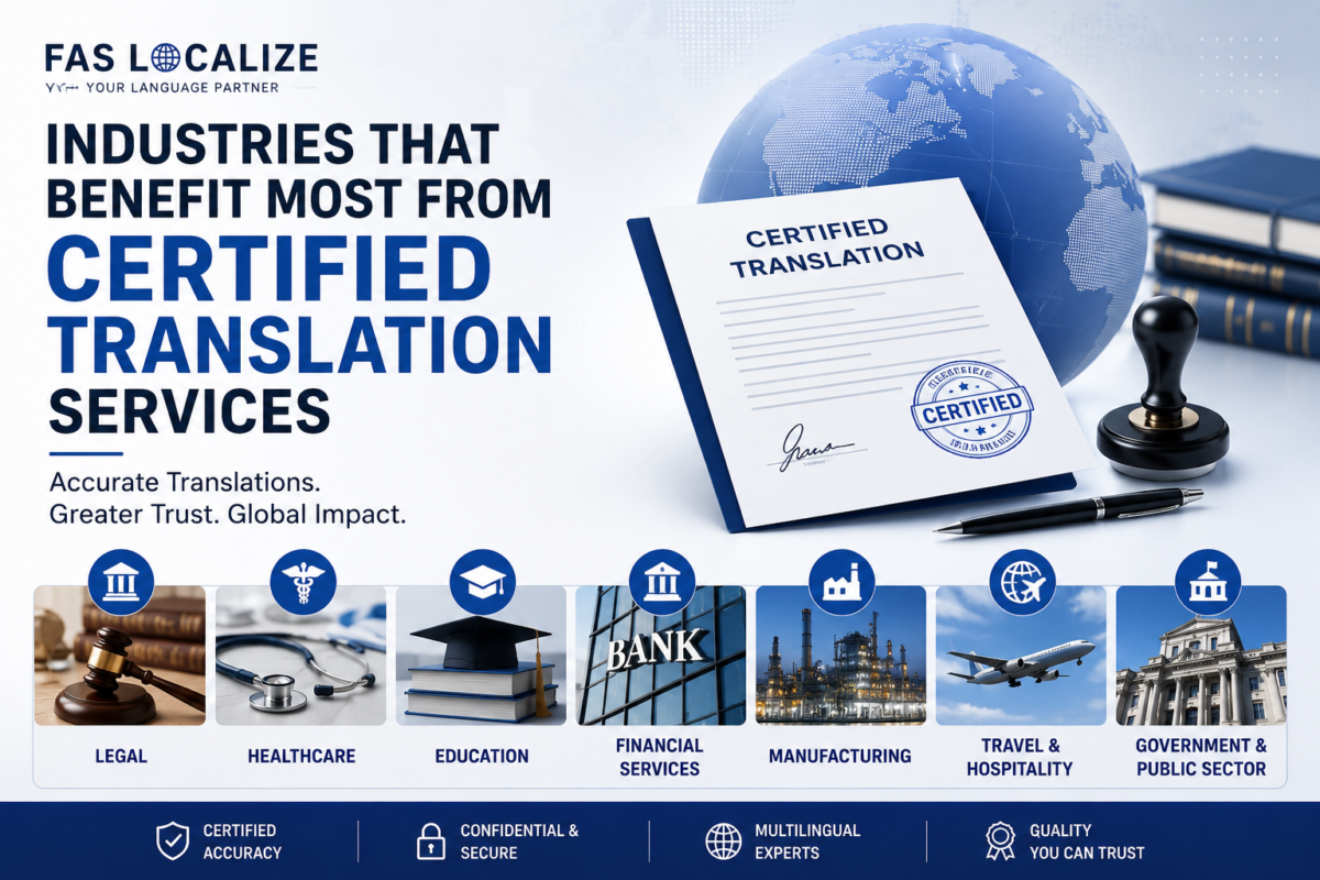 Certified Translation Services
