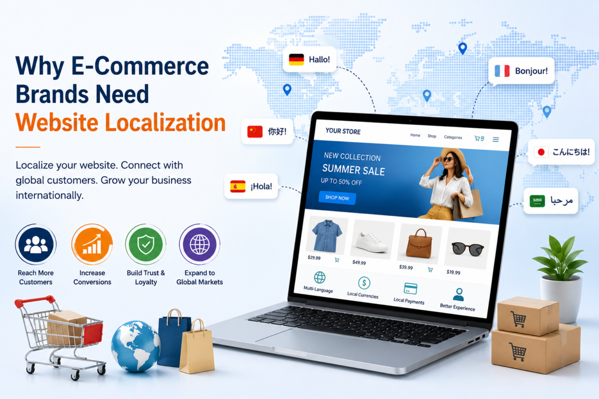website localization for e-commerce brands